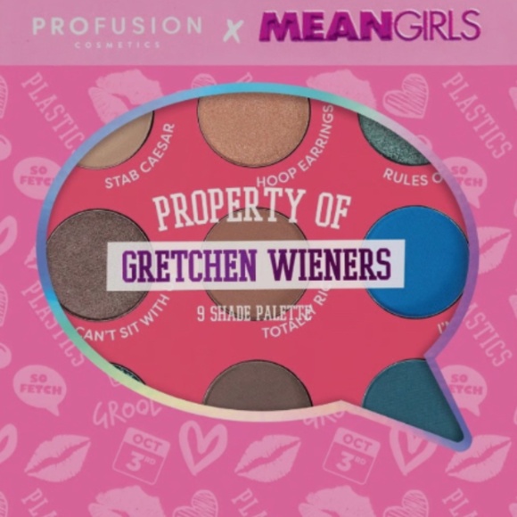 *LIMITED EDITION* New MEAN GIRLS Makeup and More 4pc Bundle - Picture 3 of 4